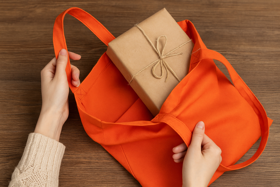 Bavlněná dárková taška