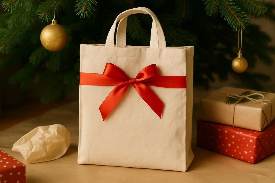 Látková taška jako dárek