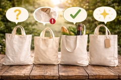 látkové tašky nejsou stejné